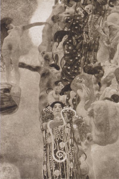 Medicine 1901-1907 by Gustav Klimt